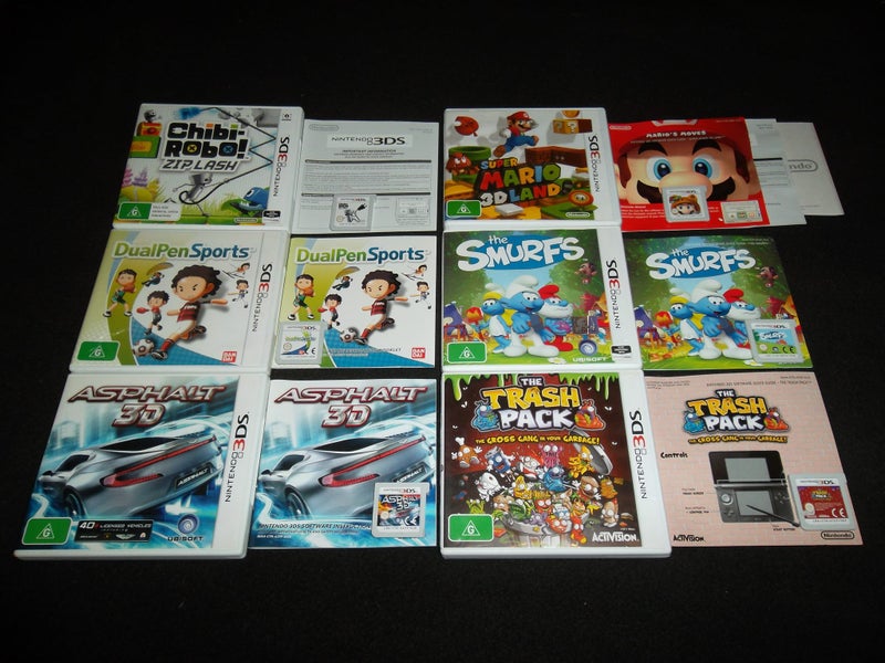 6x Nintendo 3DS Games Carousel 1