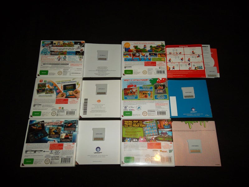 6x Nintendo 3DS Games Carousel 2