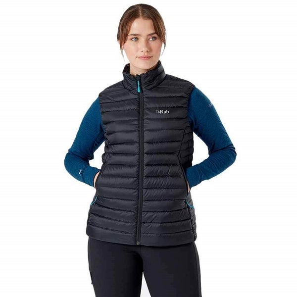 RAB Womens Microlight Vest - Black - 12 Carousel 2