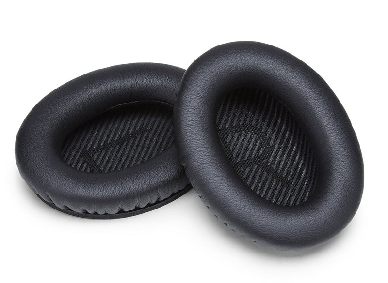 2 x Replacement Leather Ear Pads for Bose Headphones - Black (OVER STOCKED) Carousel 4