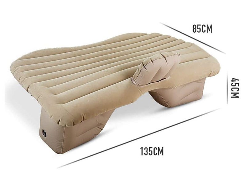 Car Inflatable Mattress Air Bed - Beige Carousel 6