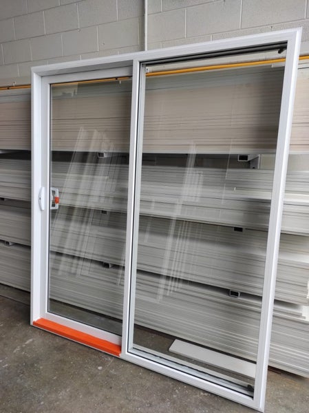 Brand new aluminium sliding door - double glazed clear glass Carousel 1