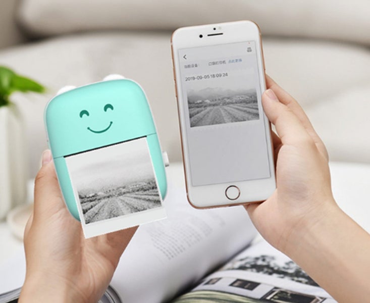 1PCS Home Multifunctional Portable Mini Printer with Dictionary Carousel 2
