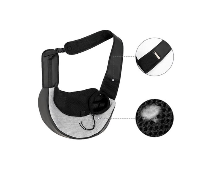 Outdoor Pet Backpack Pet Travel Portable Diagonal Bag Breathable Mesh Pet Bag Carousel 3
