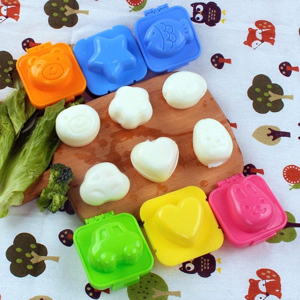 6pc Egg Moulds/Rice Shapes Carousel 1
