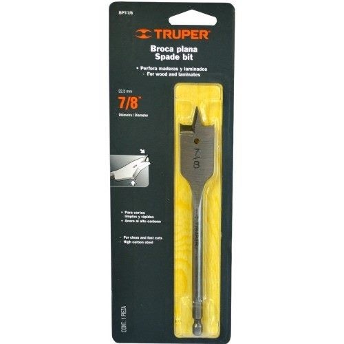 Spade Bit Truper 7/8" 22mm Carousel 1