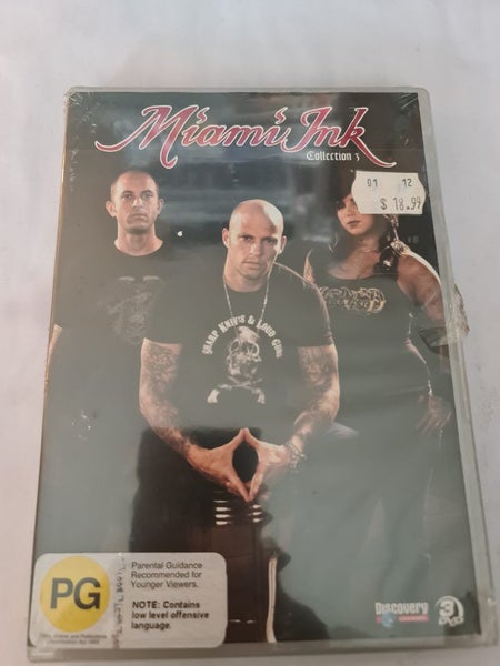 MIAMI INK COLLECTION 3 BRAND NEW SEALED DVD SET Carousel 1