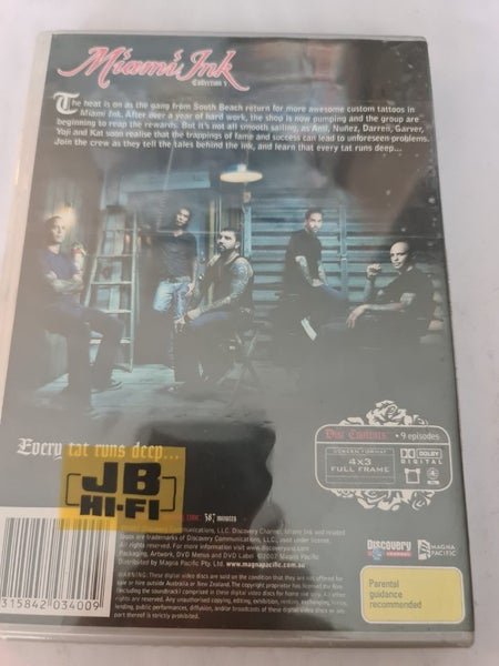 MIAMI INK COLLECTION 3 BRAND NEW SEALED DVD SET Carousel 2