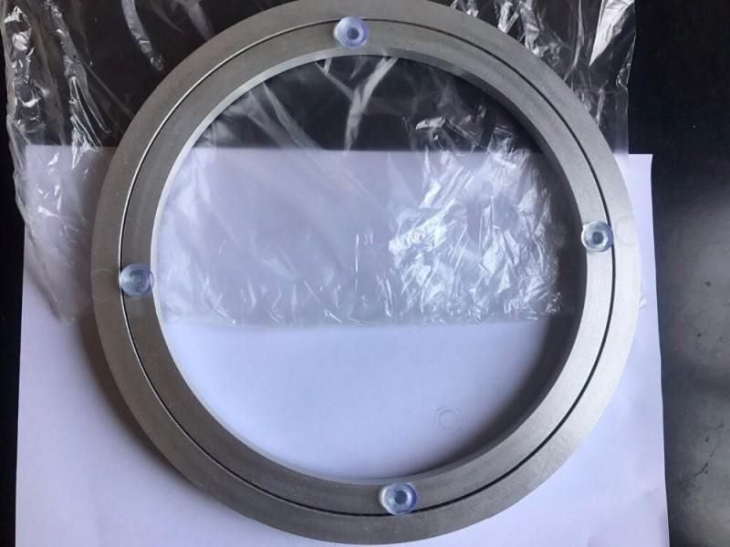 1pc New 10'' 250mm Home Hardware Aluminum Round Lazy Susan Turntable Carousel 1