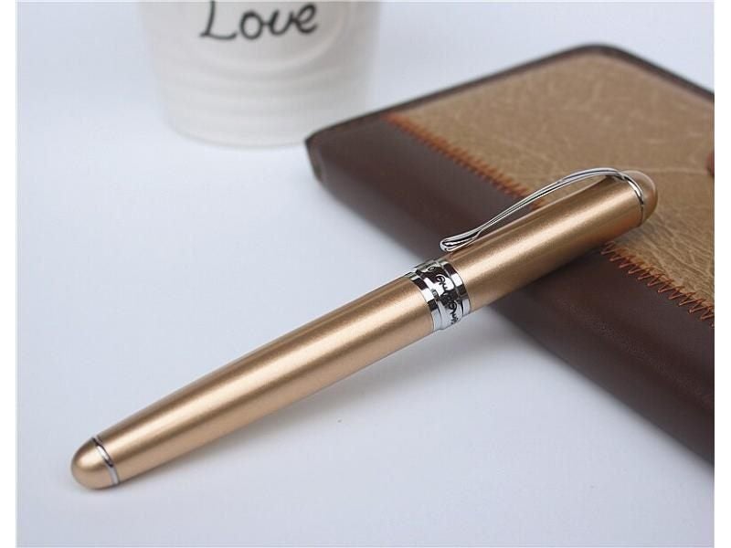 Noble JINHAO X750 Fountain Pen All Total 15 Colors With Pen Pouch Thick Metal Carousel 1