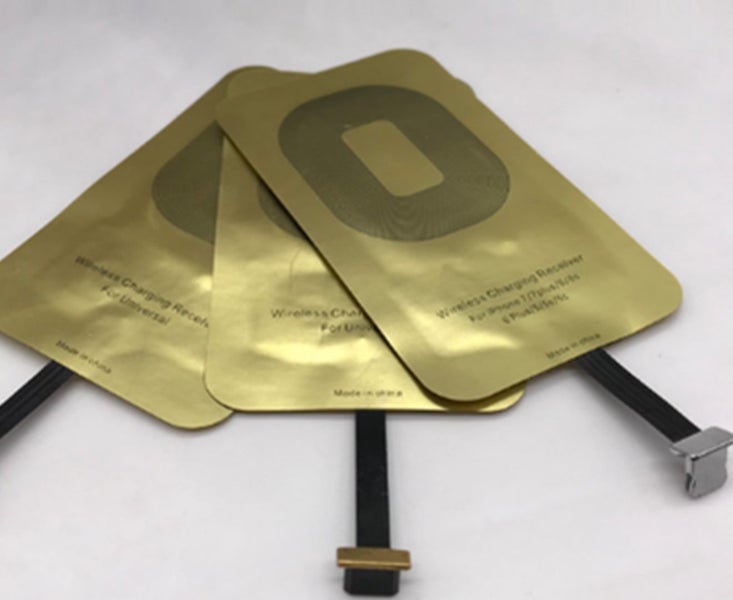 2PCS For Android QI Wireless Charging Receiver Coil Charging Sticker Carousel 1