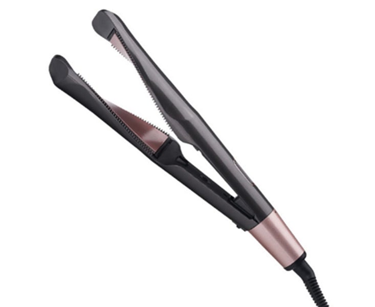 Hair Straightener and Curler 2 In 1 Iron with Rotating Adjustable Temperature Carousel 1