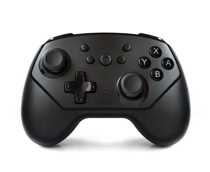 Wireless Controller with Adjustable Vibration for Switch - Black Carousel 1