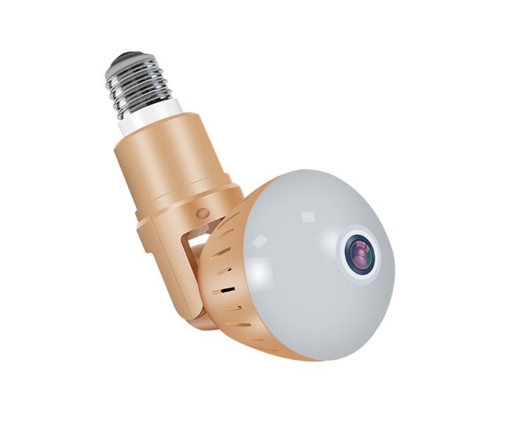 Waterproof 360 Degree HD Network WiFi Dual Light Bulb Surveillance Camera Carousel 1