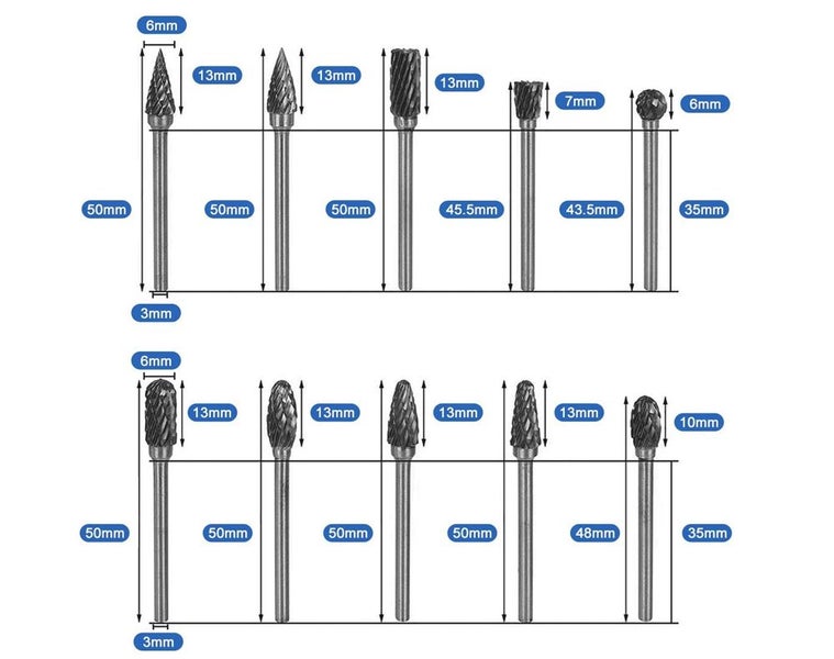 Rotary Drill Tools Set NZ Clearance Carousel 8