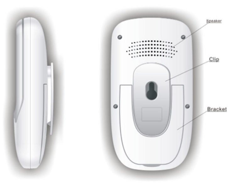 2.4 - Inch Wireless Digital Baby Monitor Voice - activated with Music Playback Carousel 2