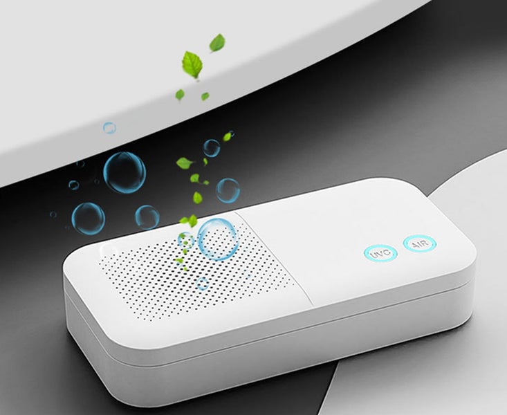 2 In 1 UV Phone Sterilization Box Air Purifier for Mobile Phone Small Jewelry Carousel 3