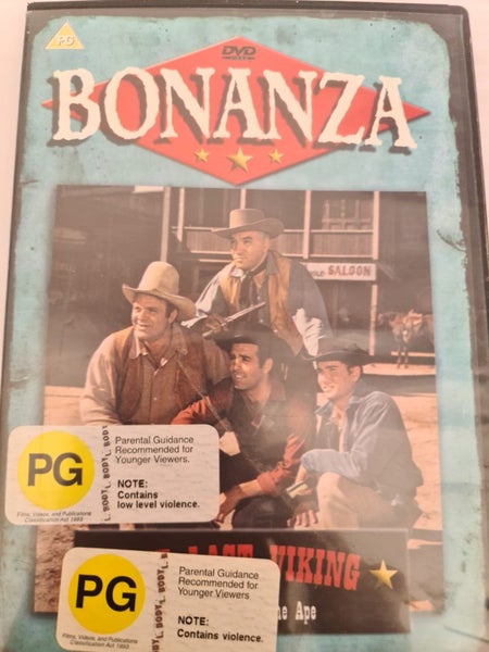 3 EPISODES AS SHOWN OF BONANZA - DVD Carousel 1