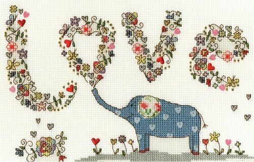 Bothy Threads Kim Anderson - Love Elly - Cross Stitch Kits Carousel 1