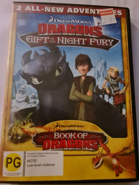 DRAGONS - GIFT OF THE NIGHT FURY - DVD Carousel 1
