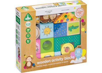 Early Learning Centre Wooden Activity Blocks Carousel 1