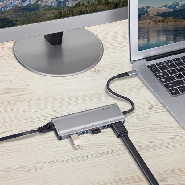 Bonelk Long-Life 7 in 1 Multiport Hub - Space Grey Carousel 2