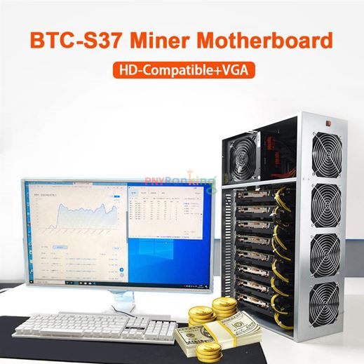 Mining Set BTC-S37 Miner Motherboard Closed Case Mining Rig & Combo Deals Carousel 2