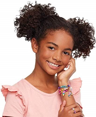 Make It Real – Rainbow Dream Jewelry. DIY Charm Bracelet Making Kit for Girls. A Carousel 5