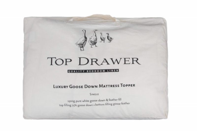 MattressTopper - Top Layer 75/25 Goose Down/Feather (King) Carousel 2
