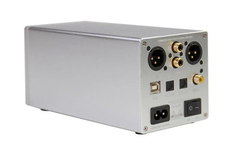 SMSL M500 MQA ES9038PRO XMOS Hi-Res DAC Headphone Amplifier Silver Carousel 3