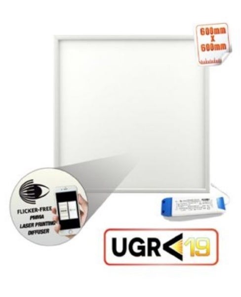 LED Panels 40W 600x600mm 5000k Carousel 1
