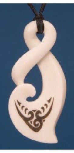 Pendant - Stylized Single Twist Carousel 1