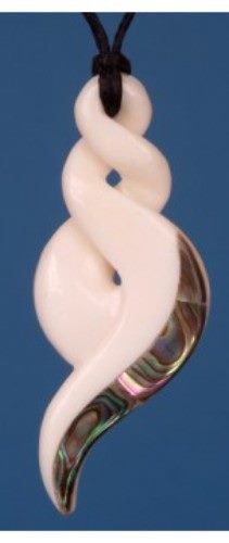 Pendant - Large Double Twist - Kiwiana Carousel 1