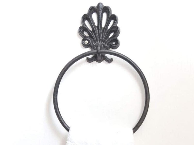Cast Iron Towel Ring Retro Towel Rack Carousel 2