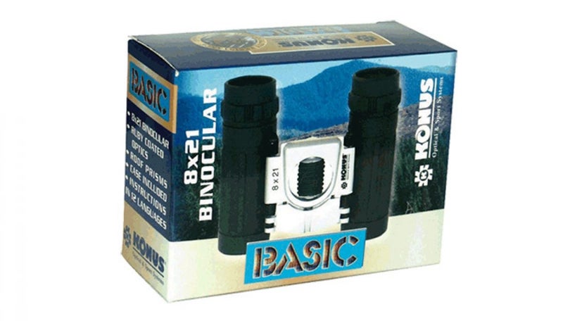 Konus 2007 BASIC 8x21 Compact Binocular (Ruby Coating) Carousel 3