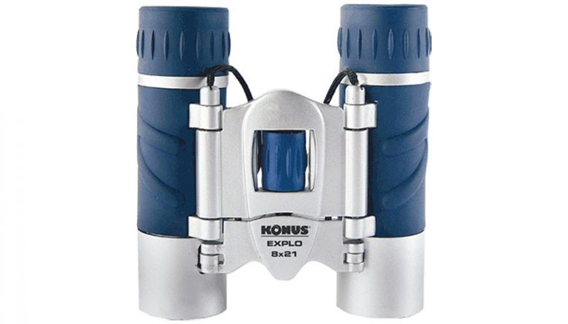 Konus 2023 EXPLO 8x21 Binocular (Blue Rubber / Ruby Coating) Carousel 2