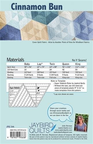Jaybird Quilts Cinnamon Bun - Quilting Pattern Carousel 2