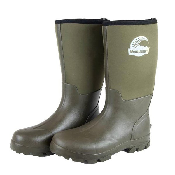 Mainlander Lifestyle Neoprene Gumboots - Green - ULTRA COMFY DURABLE Carousel 1