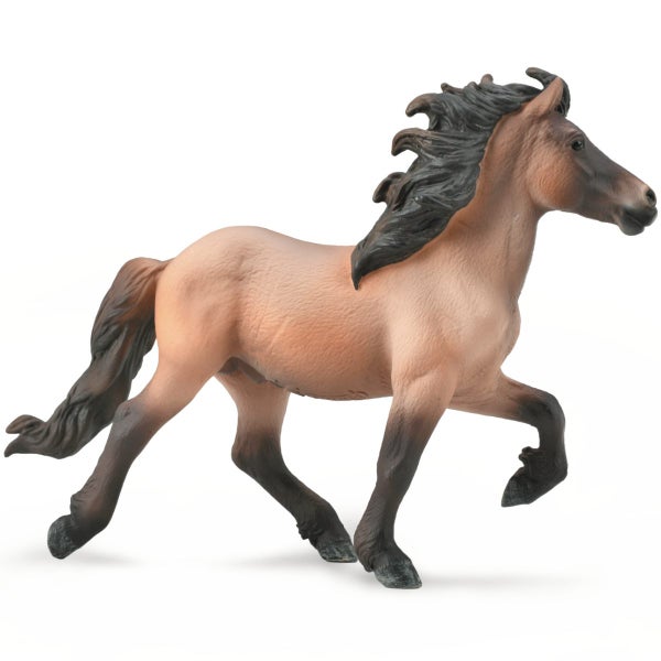 CollectA Icelandic Stallion Light Brown Carousel 1