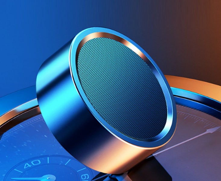 Mini Home Outdoor Sports with Subwoofer Portable Small Steel Cannon Speaker Carousel 2