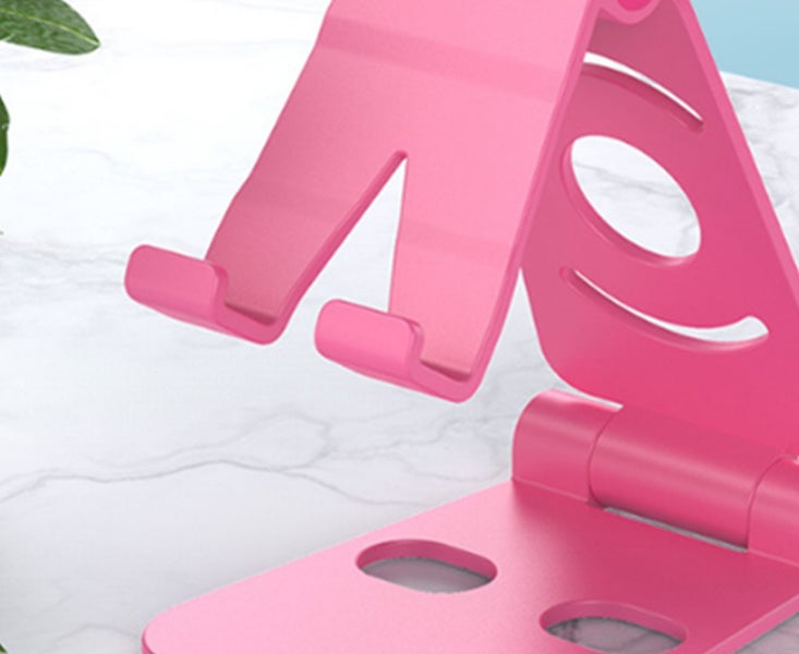 Universal Double Folding Portable Tablet Stand Adjustable Simple Stand Carousel 2