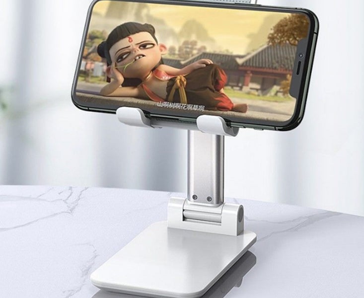 12.9 Inch Mobile Phone Tablet Stand Portable Retractable Desktop Stand Carousel 3