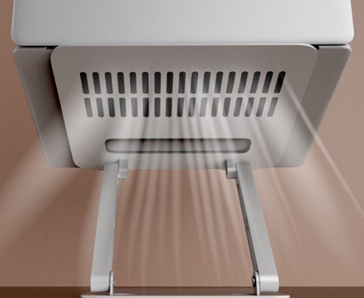 12 -1#7 Inch Foldable Lifting Telescopic Portable Tablet Notebook Cooling Stand Carousel 2