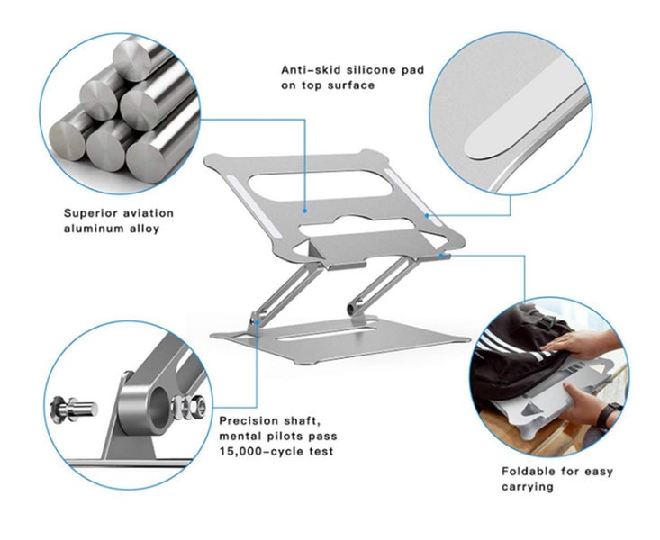 Heat Dissipation Notebook Computer Lifting Bracket Angle Adjustable Bracket Carousel 3