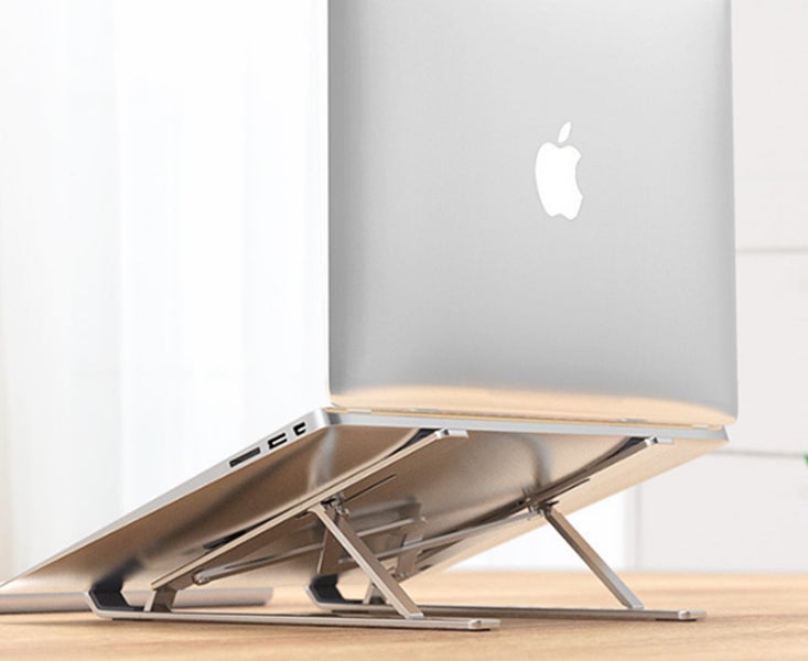 7 - speed Height Adjustment Aluminum Alloy Foldable Notebook Computer Stand Carousel 3