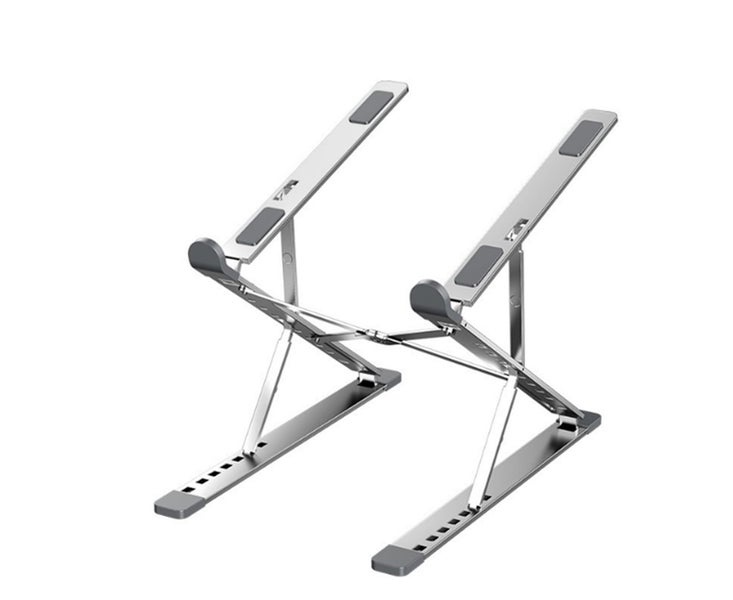 6+9 File Height Adjustment Aluminum Alloy Folding Laptop Stand Carousel 1