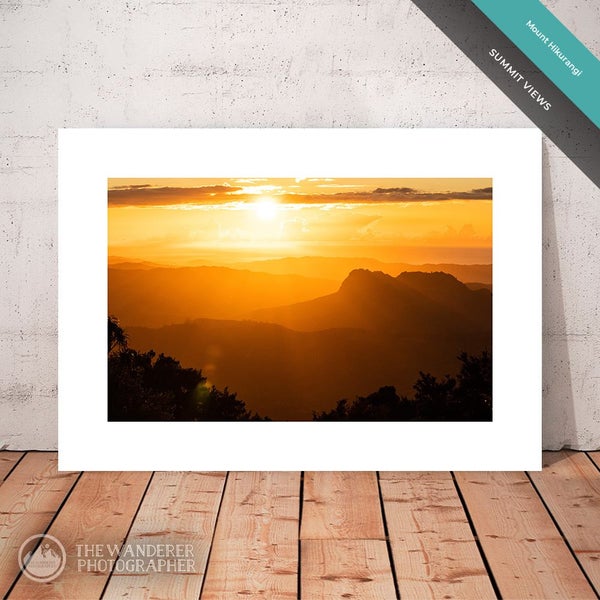 Summit Views | Mount Hikurangi (Fine Art Print, A4) Carousel 1