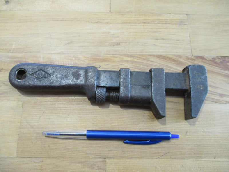 J. H. Williams Co. Railroad Special Whitman & Barnes Monkey Wrench Carousel 6