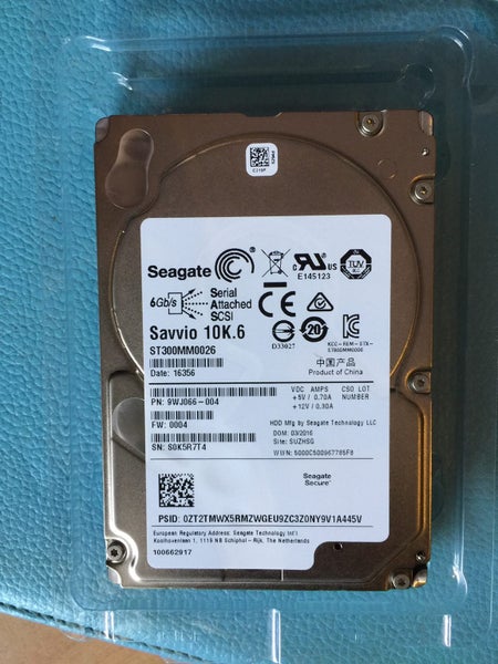 Seagate Savvio ST300MM0026 10K.6 2.5" 300GB 10K SED SAS Hard Drive - New Drive Carousel 2