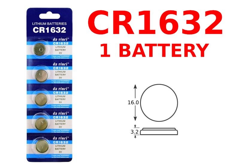 CR1632 Battery - 1 Battery Carousel 1